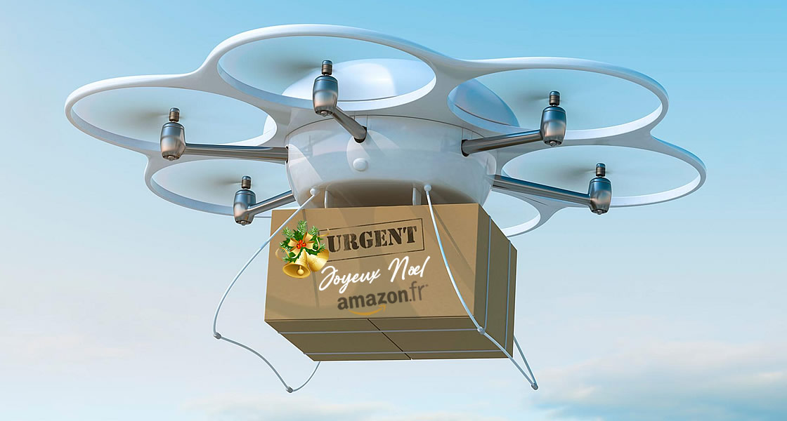 Amazon veut remplacer le Père Noël par des drones à partir de 2024